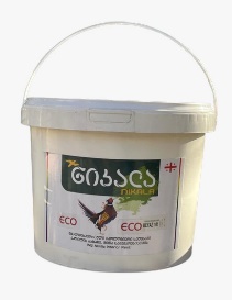 საღებავი "ნიკალა ეკო" შიდა სამუშაოებისთვის  2ლ-3.5კგ