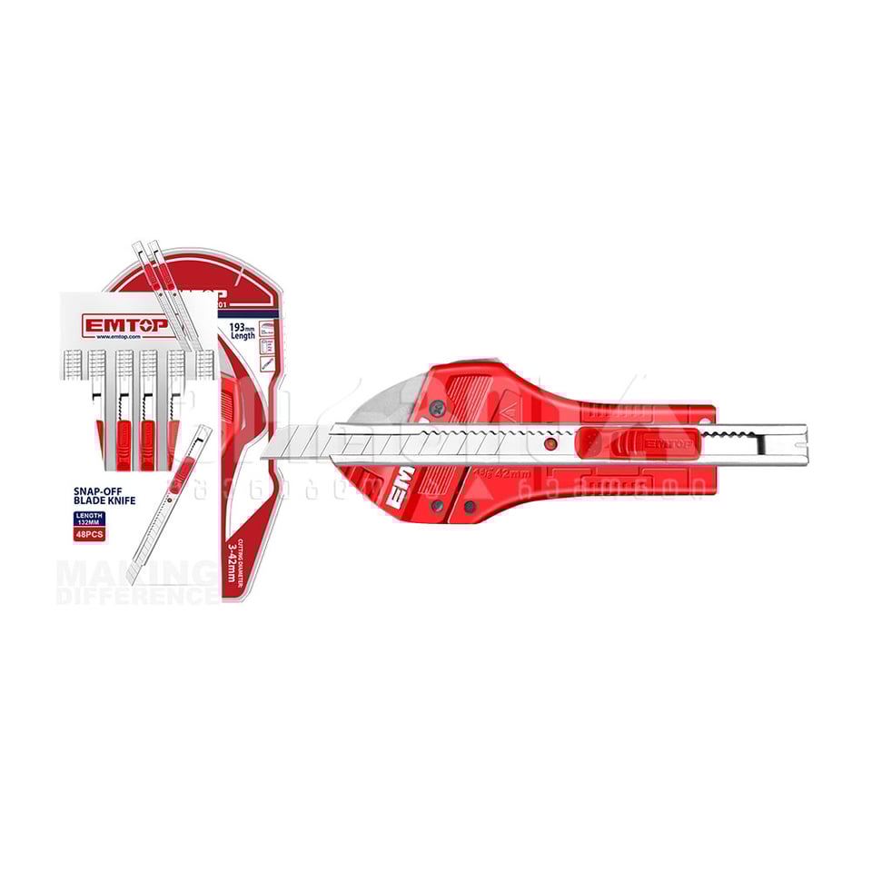 საკანცელარიო დანა მეტალის 9x80მმ Emtop-ESNK09001