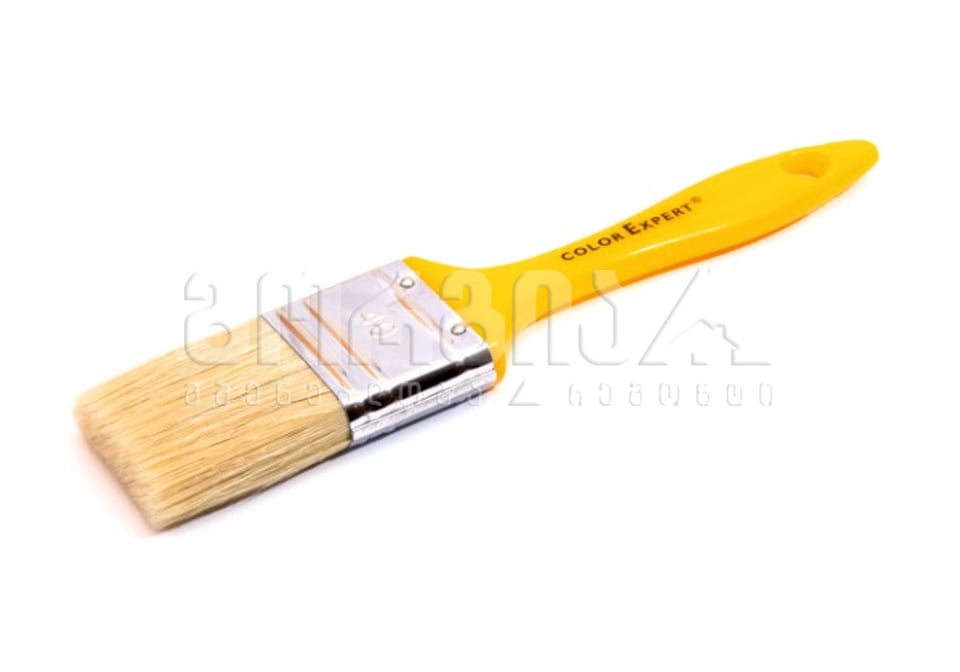 ფუნჯი შერეული შავი ბეწვით,პლასტმასის 81344002 40მმ*6მმ