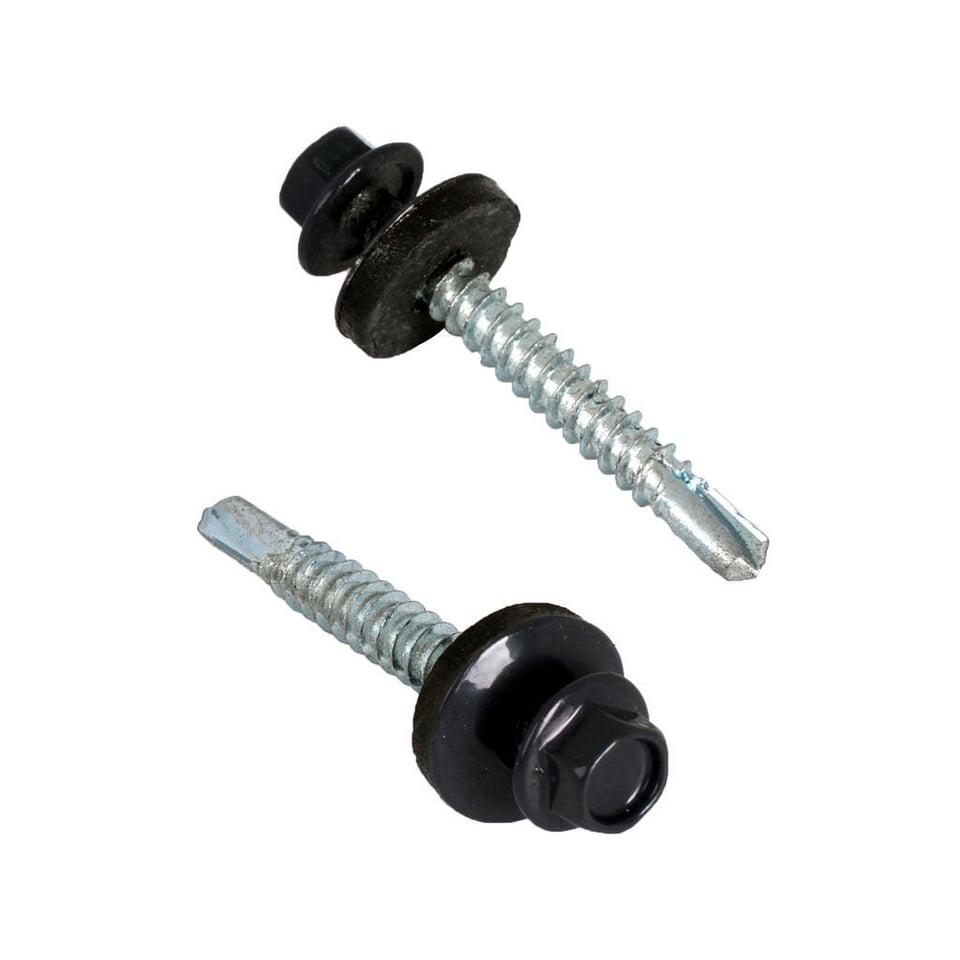 თვითმჭრელი ხრახნი რკინისთვის 5.5X40 RAL 7024