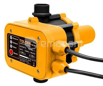 წყლის წნევის ავტომაური მარეგულირებელი Tolsen 79968 1100W