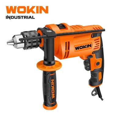 ბურღი Wokin 784108, 850W, 3000Rpm, Hammer Drill, Black/Orange