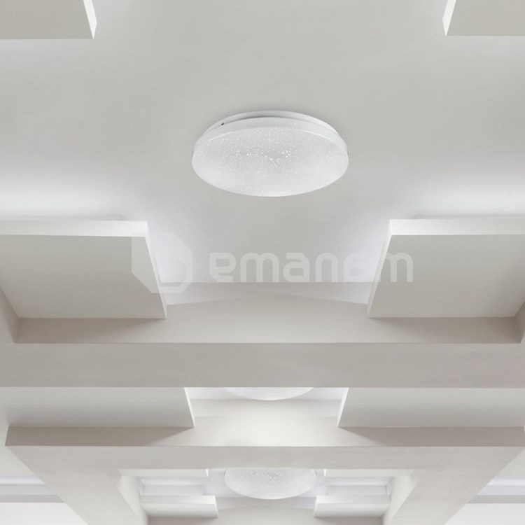 ჭერის განათება LED V-TAC 36W 3000 6400K CCT CHANGING 3IN1 450მმ   STARY COVER მრგვალი 217608