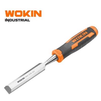 საჭრისი Wokin 254219, 19mm(3/4\"), Wood Chisel (INDUSTRIAL), Black/Orange