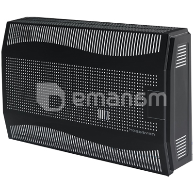 გაზის კონვექტორი HOSSEVEN HDU M 8 BLACK + კოაქსიალური მილი HOSSEVEN HDU 8