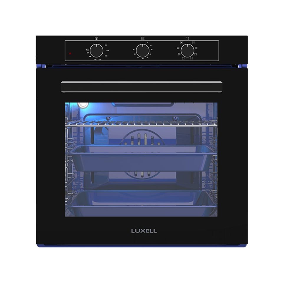 ჩასაშენებელი ღუმელი LUXELL A68-SF3 (MT) BLACK