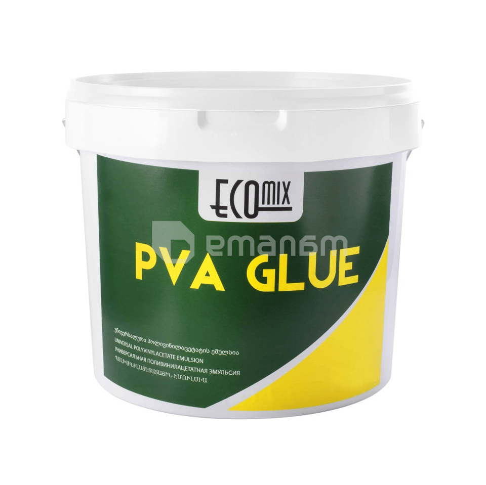 PVA ემულსია Ecomix PVA GLUE Green 4 კგ