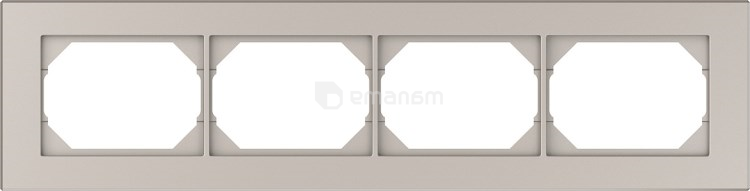 ჩარჩო ჰორიზონტალური Vilma R04 ch 4 განყოფილებიანი შამპანი