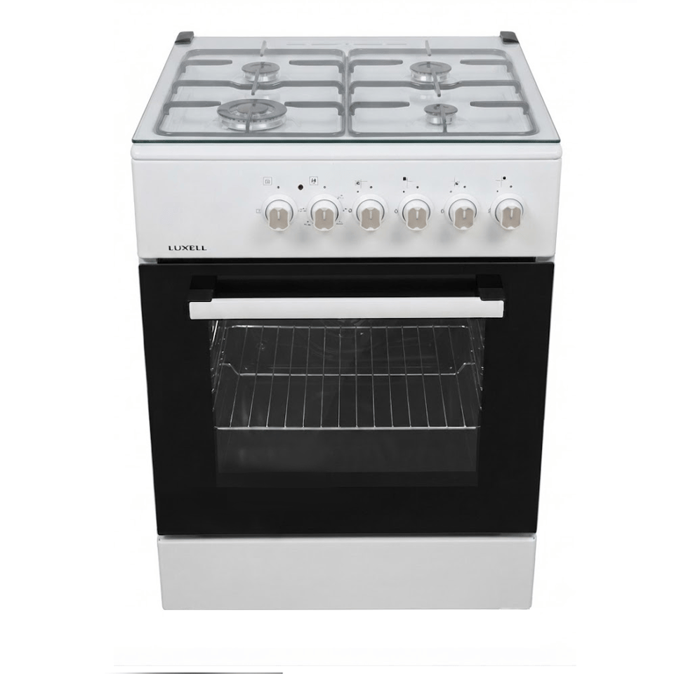 გაზქურა LUXELL LF60S-40F WHITE AP