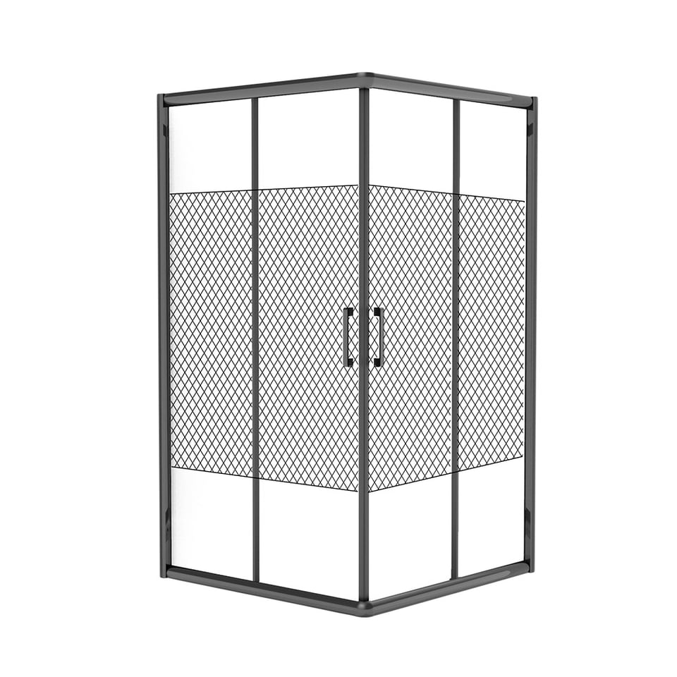 საშხაპე კაბინა VELA BANYO CEYHAN 90*90*180h (5მმ) ოთხკუთხედი