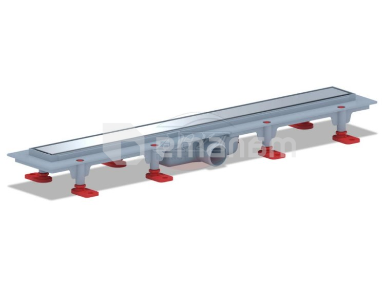 საშხაპე ტრაპი პლასტმასის ANI Plast TLQ1165G 650x62 40 მმ