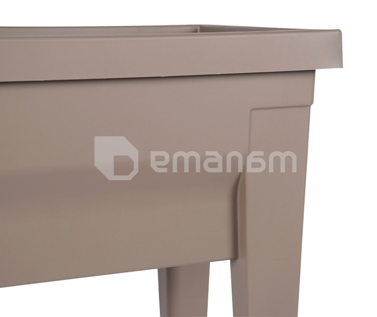 ქოთანი პლასტმასის EDA Plastiques VEG&TABLE CITY 76 X 38,5 X 68სმ 57ლ