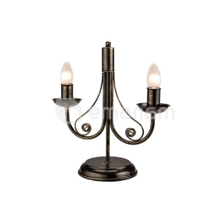 მაგიდის სანათი Lamkur DONATO LN 2.29 Black 2xE14 40W