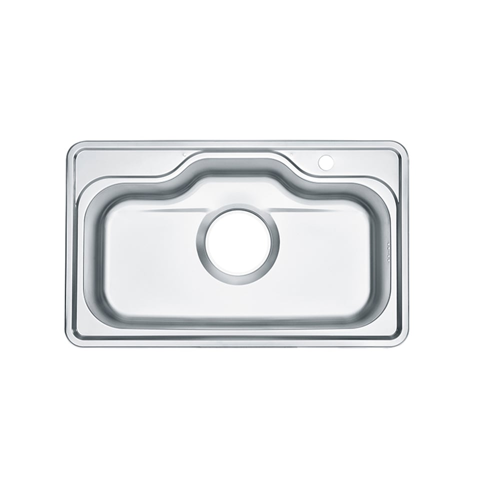 სამზარეულოს ნიჟარა+სიფონი LS-8551 850*510*200 (1 MM)