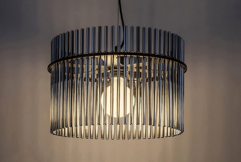 ჭაღი Rabalux 72261 Inesa 1 E27 40w შავი