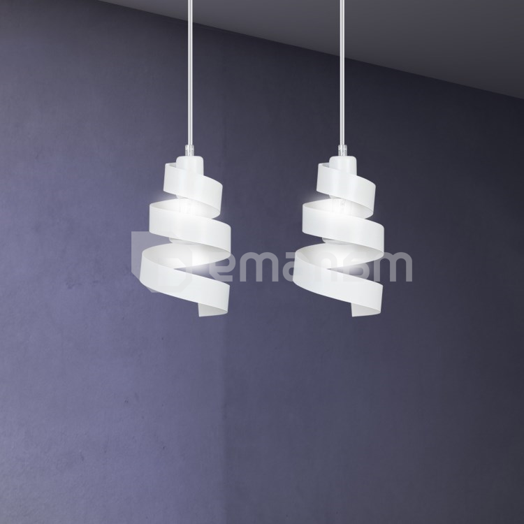 საკიდი EMIBIG Saga 2 E27 2x MAX 40W თეთრი