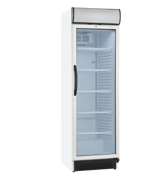 ვირტინა მაცივარი Midea USS 374 DTKL, 358L, Showcase Refrigerator, White