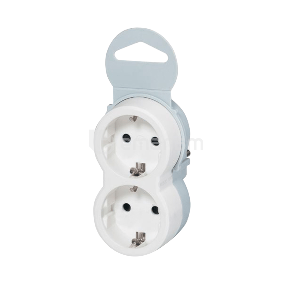 ადაპტერი Legrand 50655 დამიწებით