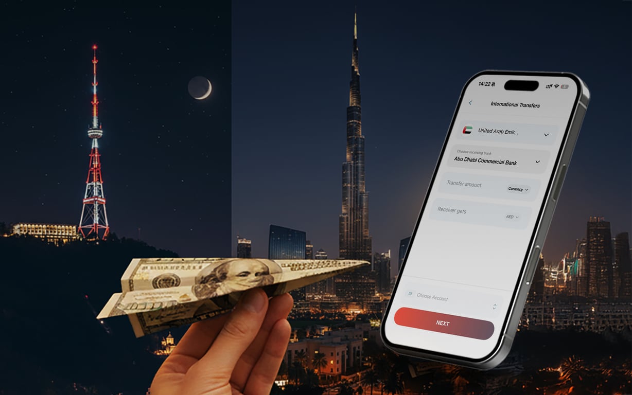 International money transfers from Georgia worldwide