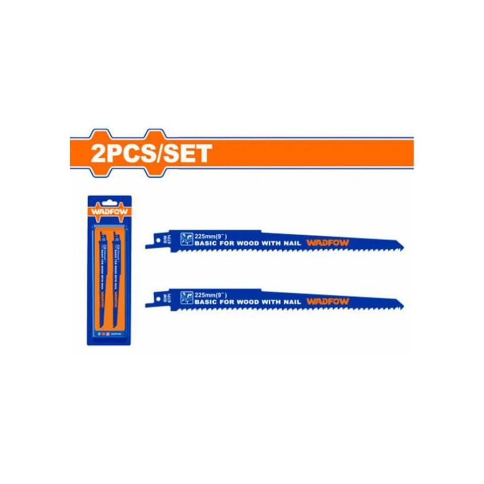 ბეწვა ხერხის პირი ხისთვის 9" (WJT1111DF) WADFOW