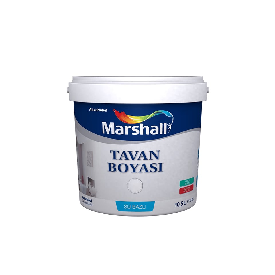 ჭერის საღებავი 1119 3,5კგ marshall