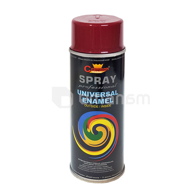 უნივერსალური ლაქ-სპრეი CHAMPION ალუბლისფერი 3004 400მლ