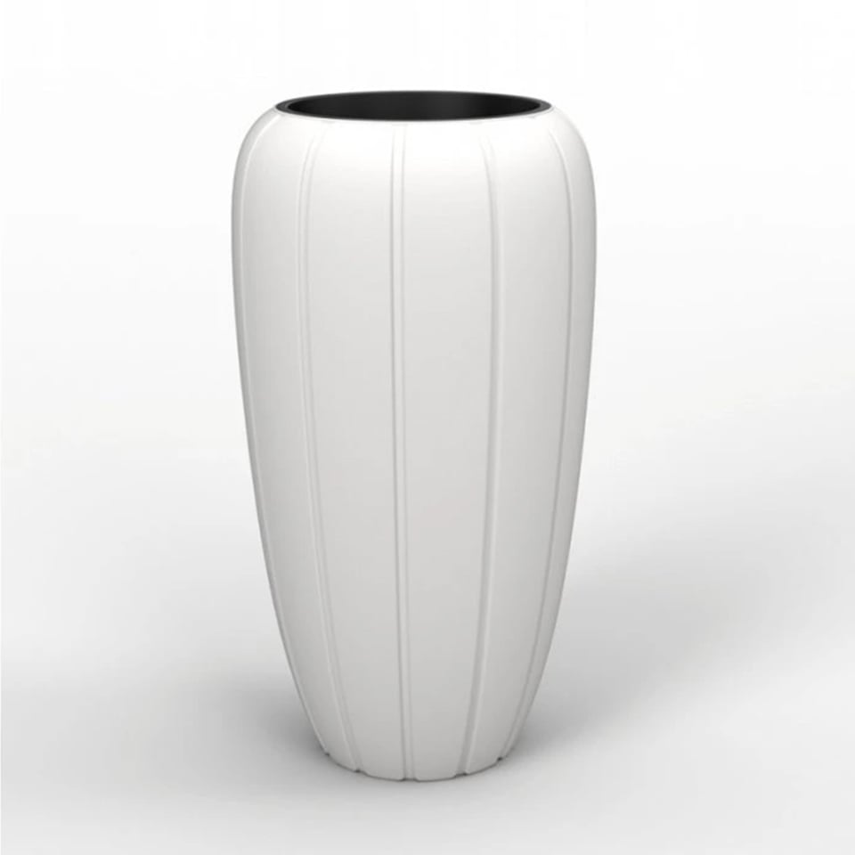 ქოთანი ყვავილის Lamela GAJA 400 - white 21,9L
