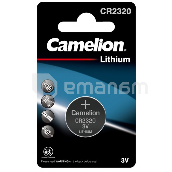 ლითიუმის ელემენტი Camelion CR2320 BL-1 2238