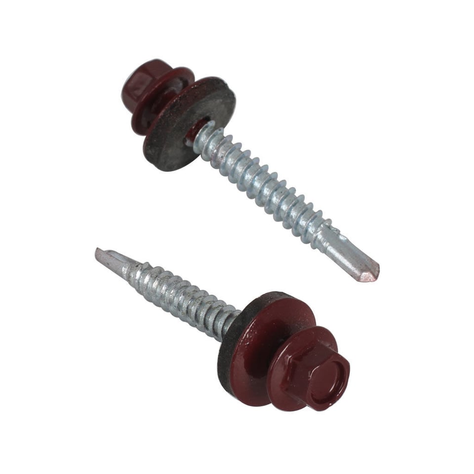 თვითმჭრელი ხრახნი რკინისთვის 5.5X40 RAL 3005