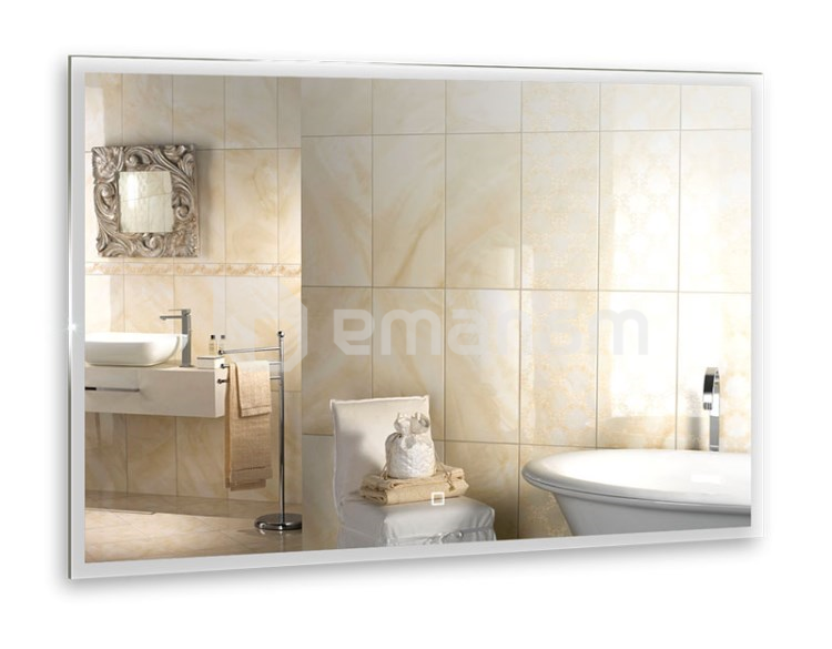 სარკე Silver Mirrors Santana 800x600 მმ სენსორული