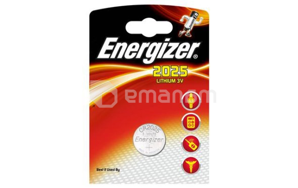 ელემენტი Energizer CR2025 3V Lithium 1 ც