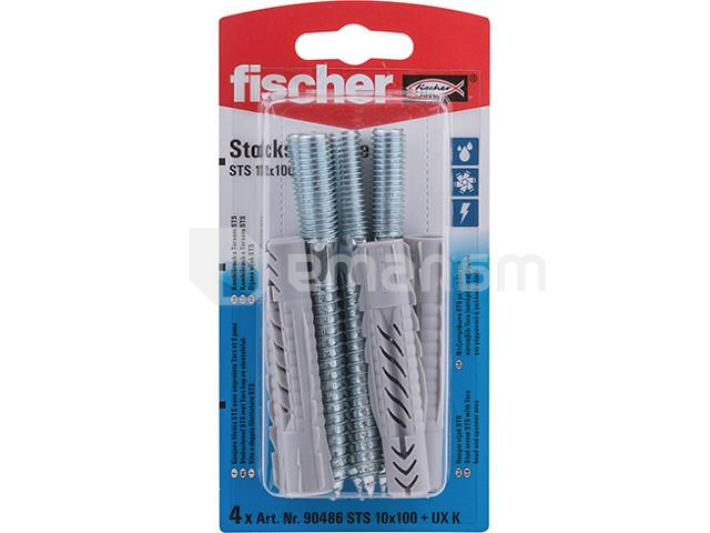 სარჭი სანტექნიკური Fischer STS10x100+UX K 4 90486