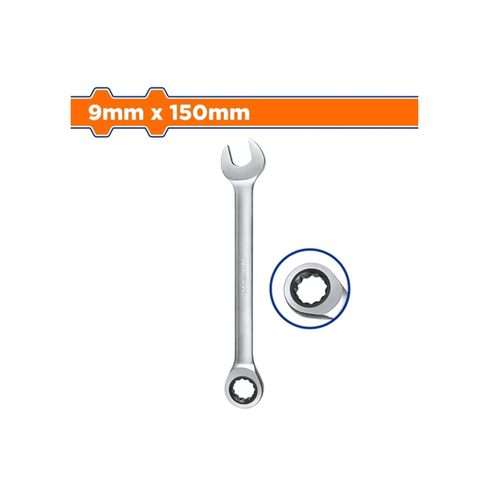 ქანჩის მოსახსნელი  ხრუტუნა თავით 9 მმ (WSA5109) WADFOW