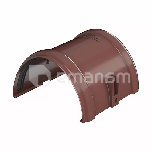 ღარის შემაერთებელი Technonicol 125/82 PVC ყავისფერი