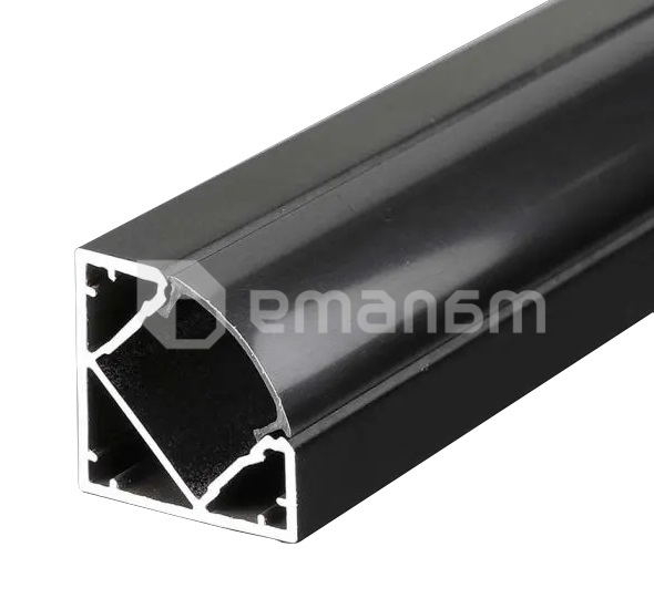 პროფილი V-TAC 2877 2000x19x19 მმ შავი