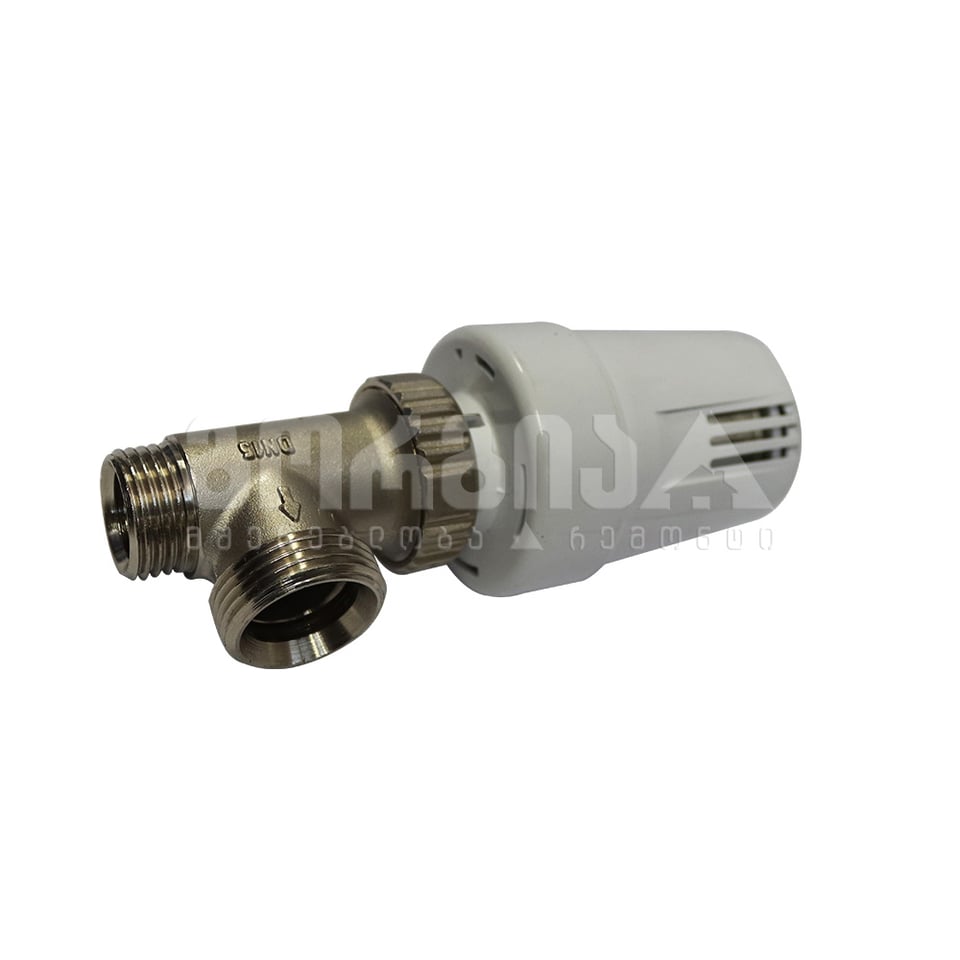 რადიატორის თერმოსტატიკული ვინტილი კუთხის 1/2”x16 TRV3 ECA