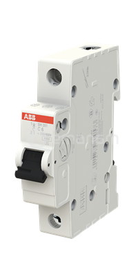 მოდულური ავტომატური ამომრთველი 240 V AC 6 A 6 kA 1 P ABB