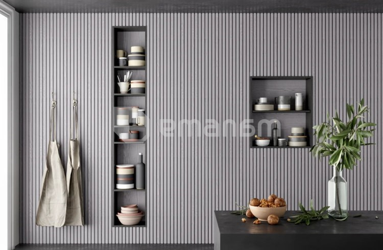 ლარტყა დეკორატიული Foge 280x3x4 სმ ახალი ბეტონი 6 ც