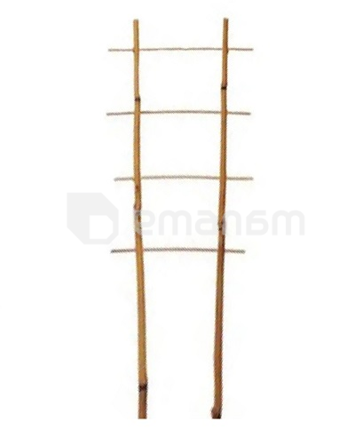 საყრდენი ბამბუკის კიბე 75 სმ