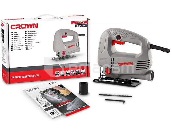 ბეწვა ხერხი Crown CT15212 550W