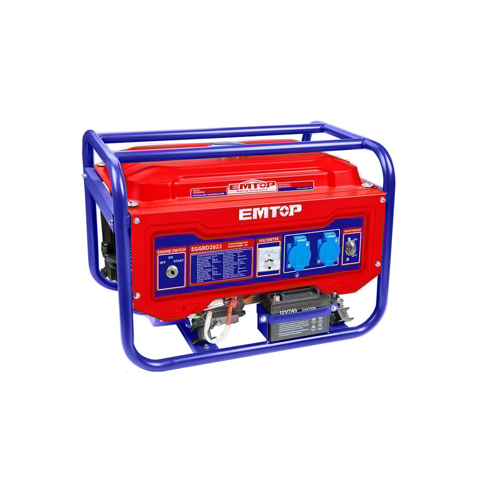 გენერატორი ბენზინზე EMTOP 2,5კვ EGGRD2822