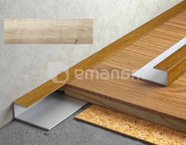 ზღურბლი-დაბოლოება ალუმინის Salag Stratus 12/930 მმ. იფანი