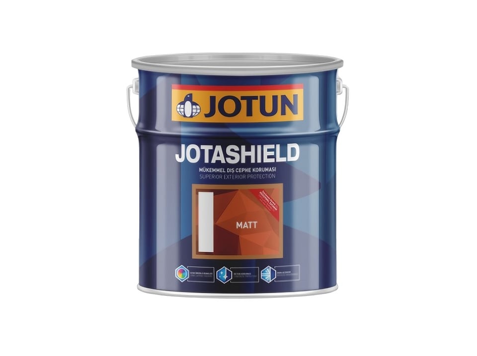 ექსტერიერის საღებავი Jotun Jotashield TopCoat Matt Base C 13.5 ლ