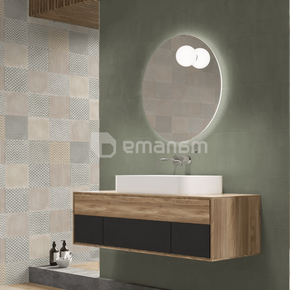კაფელი Mikonos TERRE SAGE (AZJ) 25X75სმ
