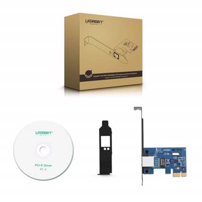 ქსელის ადაპტერი UGREEN US230 (30771) Gigabit 10/100/1000Mbps PCI Express Network Adapter