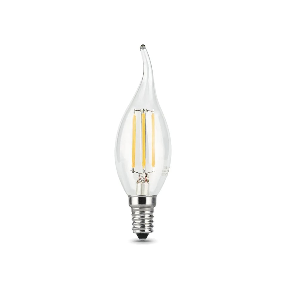 LED ნათურა Filament Candle Tailed 9W E14 4100K Gauss Black