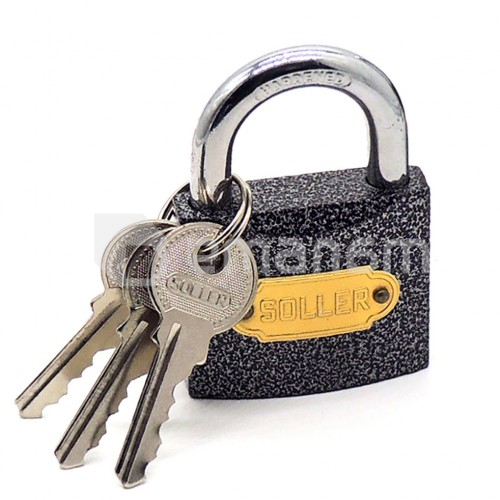 ბოქლომი ჩამოსაკიდი Soller 365-1 50 მმ პრიალა