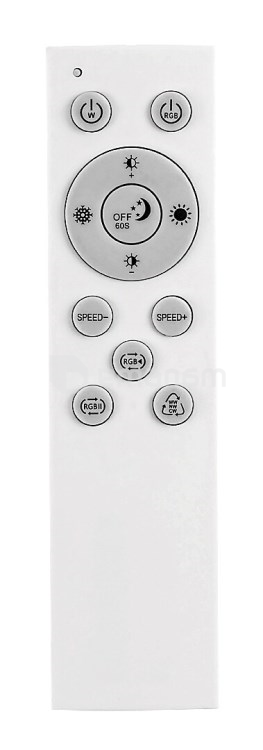 ჭერის სანათი Rabalux Faramir 24W 3000 6500K 400 400მმ 71001