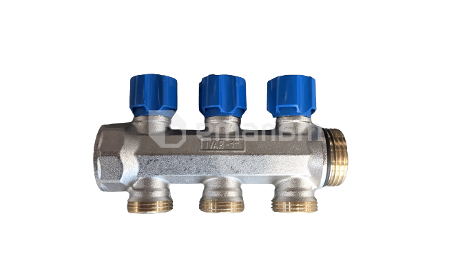 კოლექტორი IVAR 1"X16X3 ways ლურჯი (507321NB)