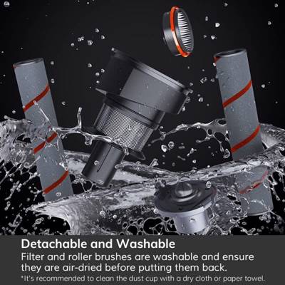 უსადენო მტვერსასრუტი Ilife H11, 110W, 200ML, 30 Minutes Working Time, Cordless Handheld Vacuum Cleaner, Household Cleaning Tools, Grey